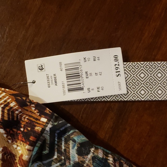 NWT Amoressa by Miraclesuit Bengal Dream Halter One-Piece Swimsuit 8 - Picture 5 of 6